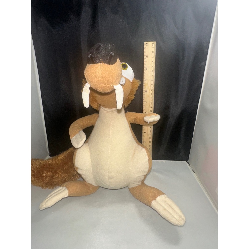 Ice Age Continental Drift Scrat Plush Toy Factory 2012 Saber-Toothed Squirrel - Picture 2 of 7